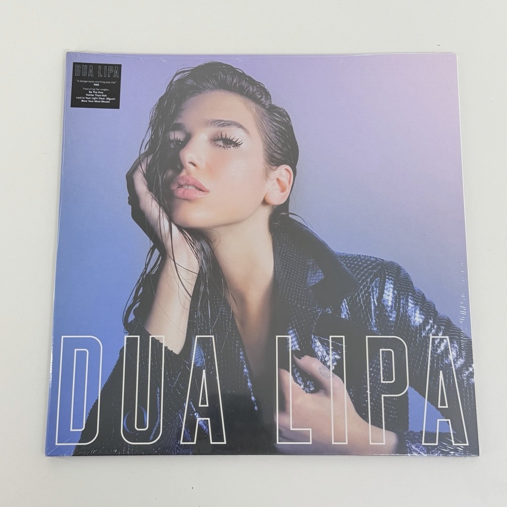 Dua Lipa Dua Lipa black vinyl LP gatefold sleeve NEW/SEALED